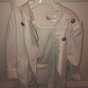 White AQUA Coat